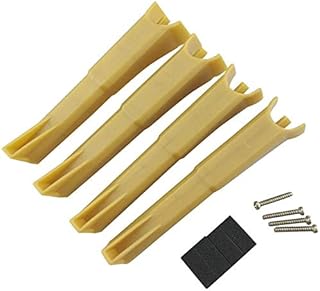 Gold 4PCS Landing Gear + 4PCS Schrauben + 4PCS Shock Pad für Hubsan H501S H501A H501C H501M H501S W H501S pro X4 FPV Brushless Quadcopter