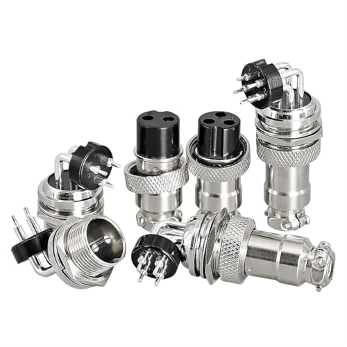 Connecteur GX16 coudé 90° pour boîtier compact résolvant le manque de place et pliage de fil