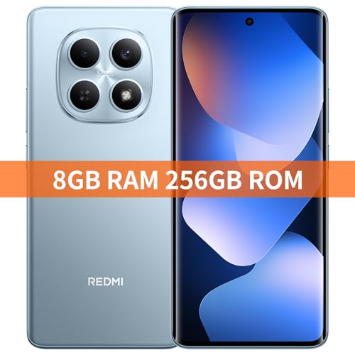 XIAOMI Redmi Note 15 Smartphone, 8+256GB, Blau, 108MP Kamera, IP64, 120Hz, Mediatek Helio G100 Ultra, Android 15, 33W Schnellladung, 6000mAh Akku, mit Ladegerät – Bild 5