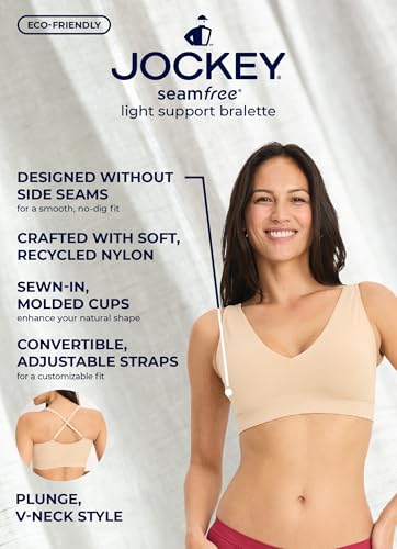 Jockey Women's Bra Seamfree Light Support Bralette4