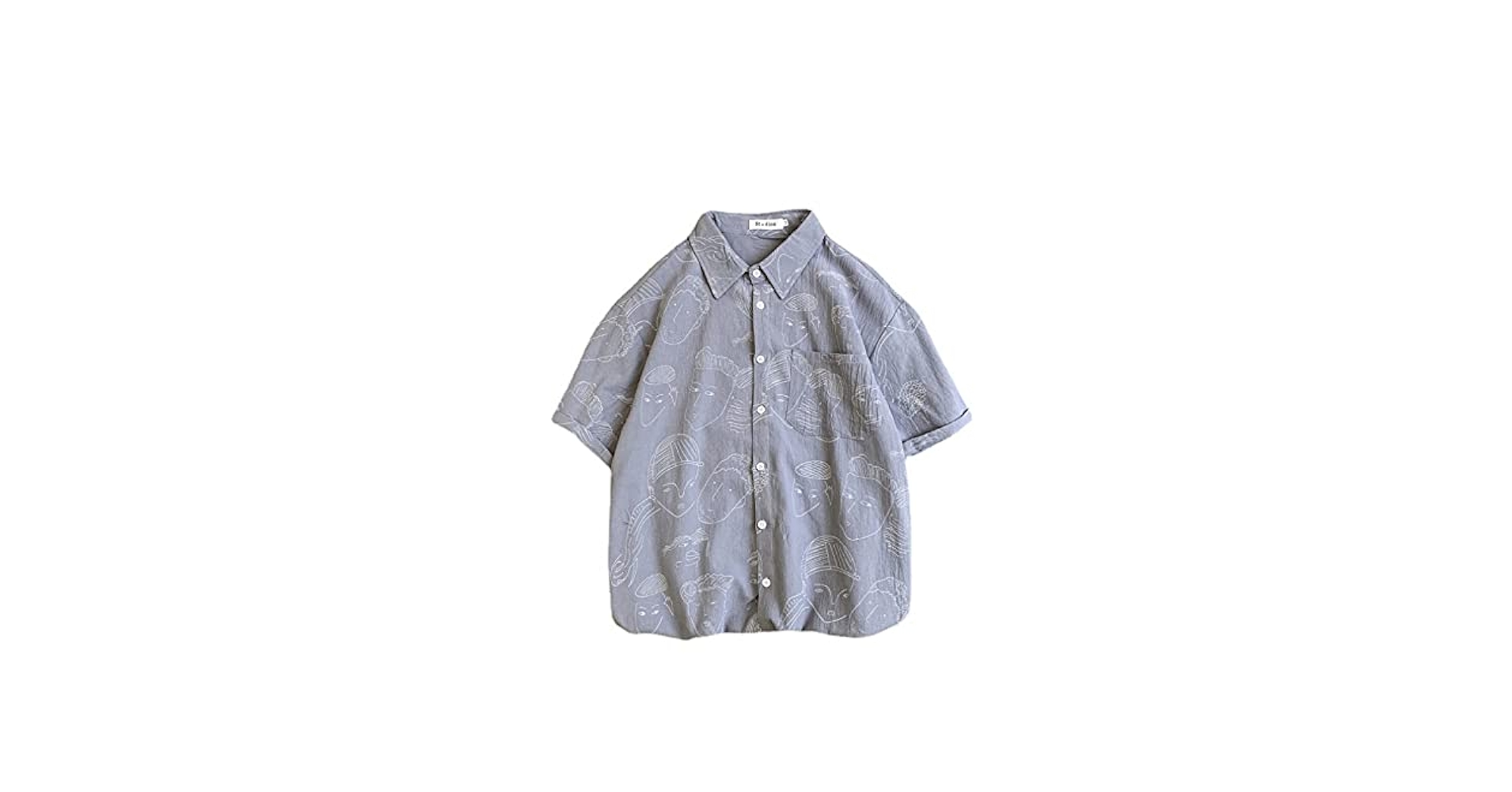 H beauty&youth 花柄 グレー 半袖シャツ Lサイズ 夏を飾る半袖シャツ。 | BUYNOW | BEAUTY&YOUTH MEN