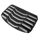 HYPER GLORY Rear Window Louver, Compatible with 2022-2026 Toyota GR86 & 2022-2025 Subaru BRZ, Matte Black ABS Plastic IKON Style Aerodynamic Rear Sunshade Wind Deflection Cover, 2PCS