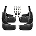 A-Premium Set of 4PCS Mud Flaps Splash Guards Mudguards Mudflaps with Hardware Kits Accessory Compatible with Lexus RX350, RX450H, RX-Class, 2010-2015, W/O Pedal, Front LH RH and Rear LH RH
