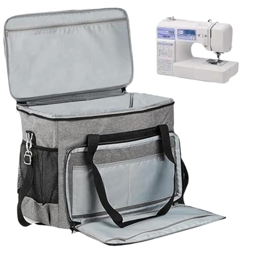 Sac de machine à coudre universel de grande capacité avec bandoulière et poches