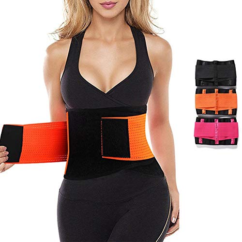 AstroFlight Shaper Ceinture Mince Néoprène Taille Cincher Faja Taille Shaper Corset Taille Formateur Modélisation Sangle Corset Ceinture Respirante S-3XLL-Orange