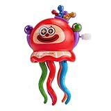 Fusione di clown-ottato umoristico: schemi di colore vibranti e un movimento di ondeggiamento unico danno vita a questo immaginativo giocattolo di polpo elettrico, offrendo un delizioso impegno visivo per tutti