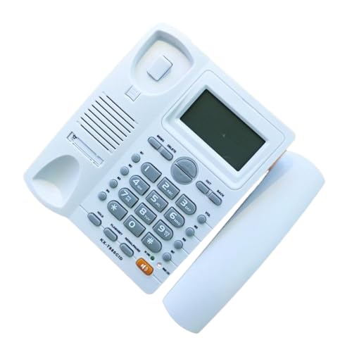 Téléphone fixe KX-T880CID d'affichage d'appel filaire deux interfaces bureau maison