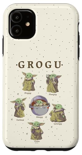 Coque iPhone 11 Star Wars Grogu R16 idée cadeau pour les passionnés de la série The Mandalorian