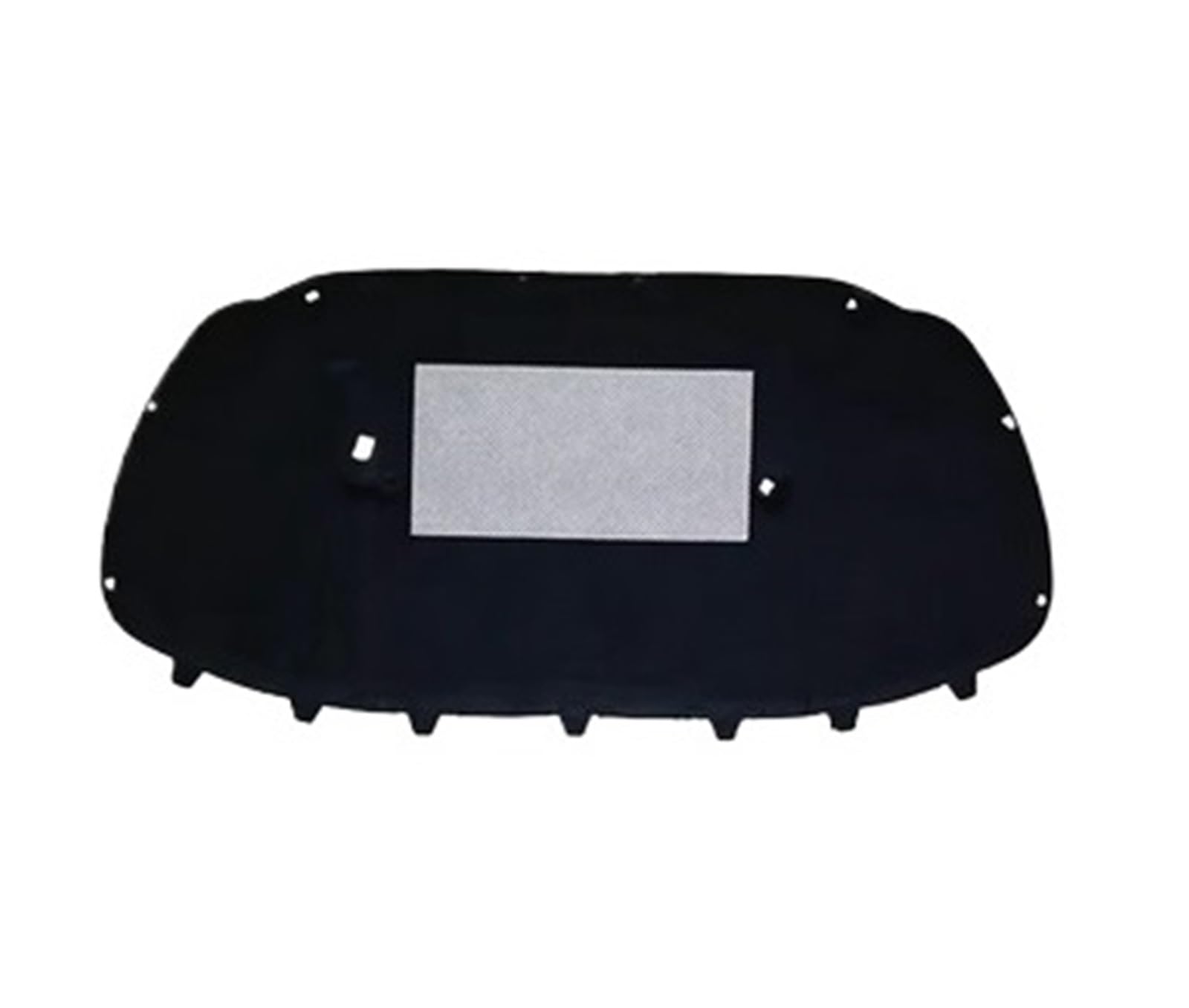 Fdurftar One Color Cotton Soundproof Cover For Vw For Polo 2011-2023 Front Hood Engine Car Heat Sound Insulation Pad Engine Hood Insulation Pad