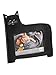 Produktbild Portraitrahmen Katze, 10x15 cm, schwarz