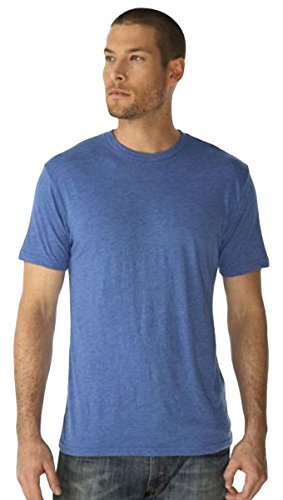 Next Level 6010 Men's Tri-Blend Crew Tee - X-Large - Vintage Royal