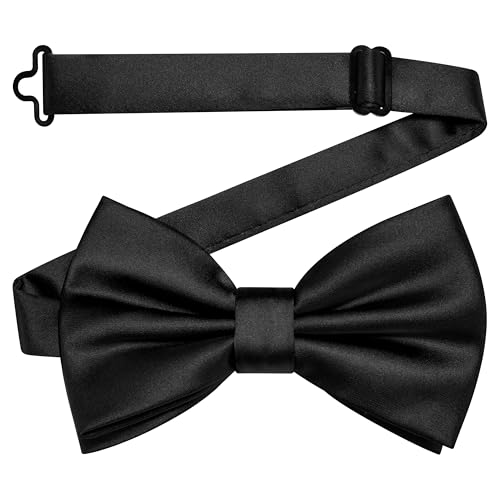 Branduce Adjustable Solid Color Bow Tie for Men