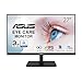 ASUS VA27DQSB 27” Monitor, 1080P Full HD, 75Hz, IPS, Adaptive-Sync, Eye Care, HDMI DisplayPort VGA USB Hub, Frameless, Ergonomic Design, VESA Wall Mountable,BLACK