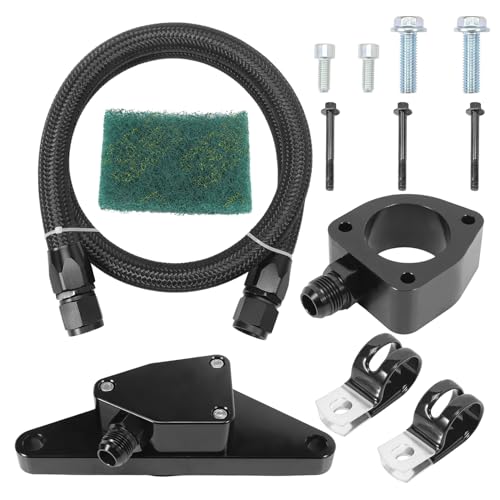 Fraylis Coolant Bypass Kit Compatible with 2007.5-2018 Ram Cummins 6.7L 2003-2007 Ram Cummins 5.9L Thermostat Bypass Kit