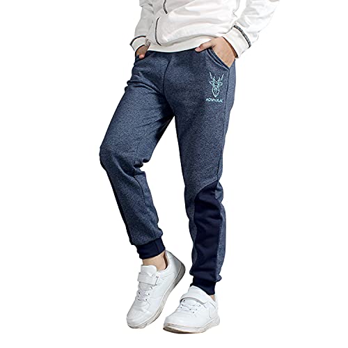 Pantalon de jogging décontracté en coton avec cordon de serrage enfant