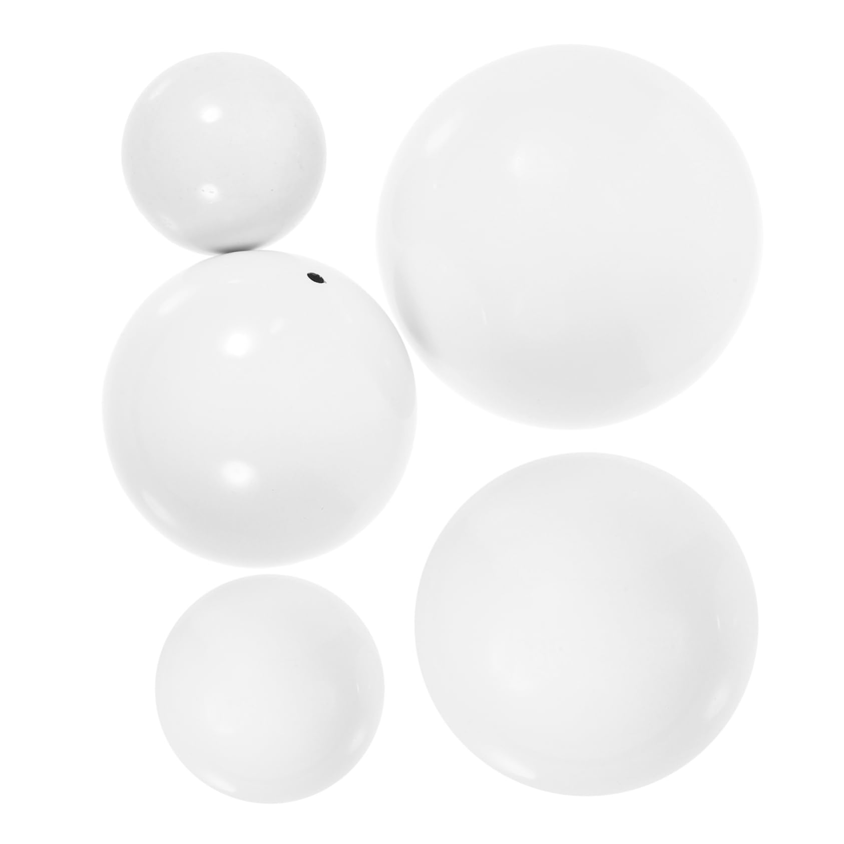 Alipis Reflective Stainless Steel Balls Garden Spheres Large Outdoor Gazing Balls for Gardens Clear