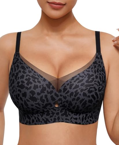 Image of Popilush Wireless Push Up Bra Comfortable Supportive Everyday Bras