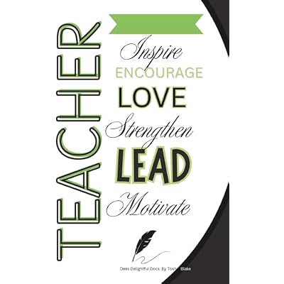 Teacher Inspirational Journal