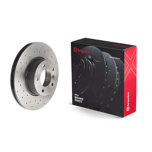 Plus de bruit ni de surchauffe avec les rotors de disque de frein BREMBO 09.B337.2X innovants