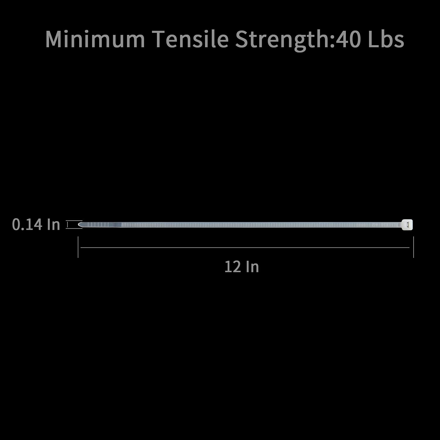 Fascette Autobloccanti In Nylon - Confezione Da 500 Pezzi (250mm, Arancione) - Foto 7