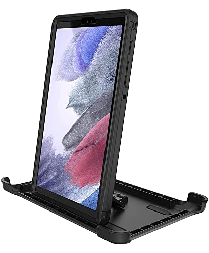 Otterbox Defender Series Case And Shield Stand For Galaxy Tab A7 Lite (Only) Retail Packaging - Black - With Antimicrobial Defense #TOP4