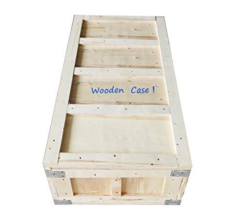 INTBUYING 110V Bain Marie Buffet Steam Table Restaurant Food Warmer with Glass Shield 3 Pots Single-Row