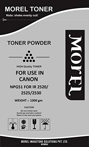 MOREL Toner Powder for use in Canon IR 2525/2530 / 2520 / NPG51 Photocopier (B06XZZDRDM) Amazon Price History, Amazon Price Tracker