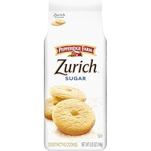 Pepperidge Farm Zurich Sugar Cookies, 5.25 Oz Bag