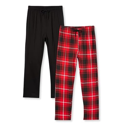 FM London Lot de 2 Bas de Pyjama pour Homme