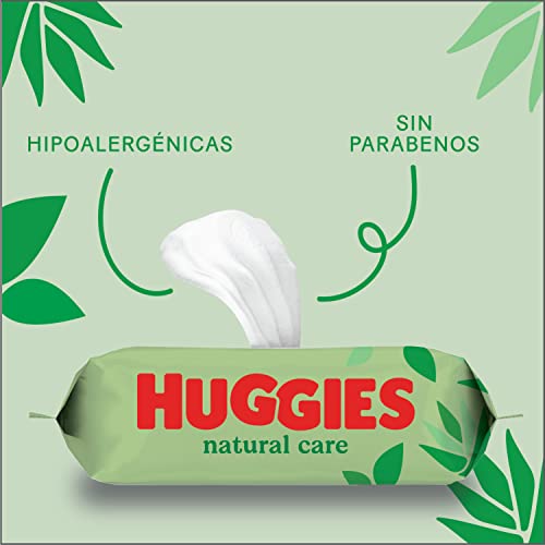 Miniatura 6 de Huggies Natural Care Toallitas Para Bebé, Aloe Vera, 10 Packs De 56, Total 560 Toallitas
