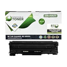 RT 125 Toner Compatible Replacement for Canon CRG-125 Printer Ink Cartridge Black