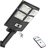 Aqraou 180W Solar Street Light for Garden Path - Solar Outdoor Lights Motion Sensor, Super Bright Le