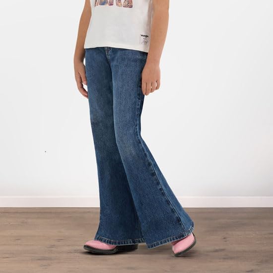 Wrangler Girl's Lainey Wilson Bell Bottom Jeans4