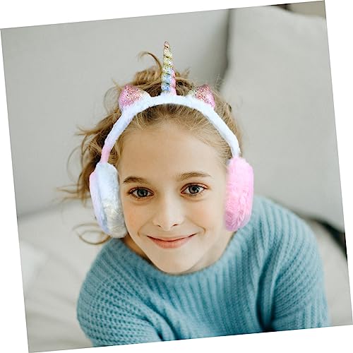 Boys and Girls Earmuffs Ear Cover Creative Ear Warmers for Girls Gradient Design for Cold Weather for Boy Girl4