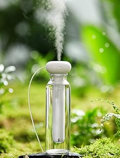 JISULIFE Mini Portable Humidifier, Small USB Personal Humidifiers, Ultrasonic Cool Mist with Whisper