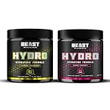 Amazon.co.uk Beast Pharm Beast Hydro Electrolytes Powder 2 Pack - 120 Servings Keto Hydration Drinks + Potassium - 1x Sour Cherry, 1x Lemon Sherbet #ad #ad
