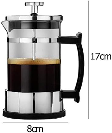 Coffeemaker Stainless Steel French Press Coffee Pot Filter Pressure Moka Coffee Percolator Pressure Pot Coffee Maker Household Teapot
