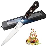TUO Kitchen Utility Knife-5 inch All Purpose Cooking Knife-German Stainless Steel Small Chef Knife-G