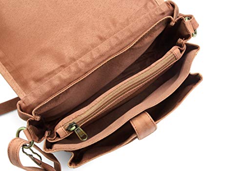 Image of WildHorn Oliva Crossbody Bags for Women-Premium Leather Vintage Fashion Purse with Adjustable Strap