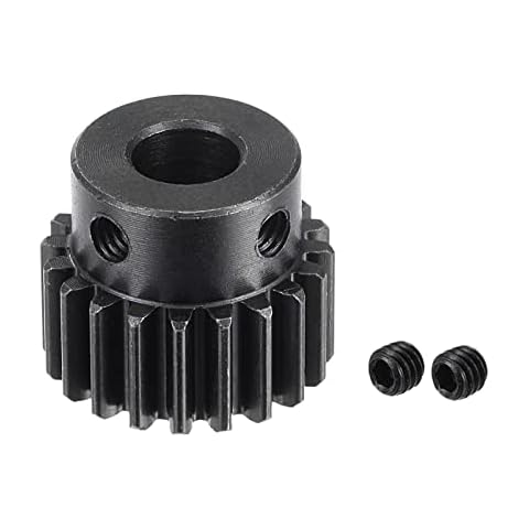 sourcing map 8mm 20T Módulo 1 Piñón Engranaje Motor Cover