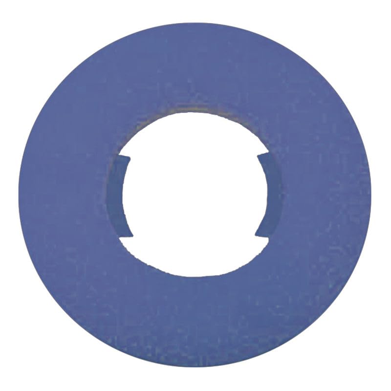 Essentra, 15202508703, Blue LDPE Anti-Loss Retaining Washer - 2.7 mm (0.106 in) - 6.5 mm (0.256 in) - Thickness 1.1 mm (0.043 in) - Compatible Screw Sizes M2.3 (1000 Item/s)