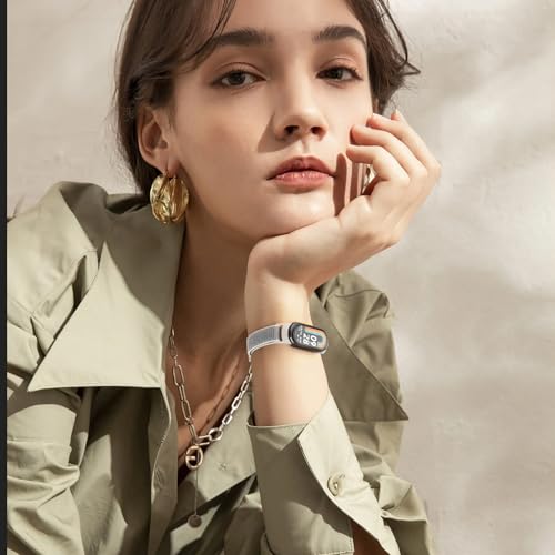 Image of Nylon Sport Band Compatible with Xiaomi Smart Band 10 /9 /8 for Women Men, Soft Adjustable Breathable Sport Loop Watch Strap Replacement Wristband for Xiaomi Mi Band 10 /9 /8, 3pcs
