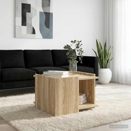 Table basse avec grand rangement meuble moderne multifonction 50 cm