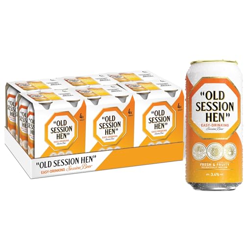 Old Session Hen Beer 24 x 440ml Cans Session Ale