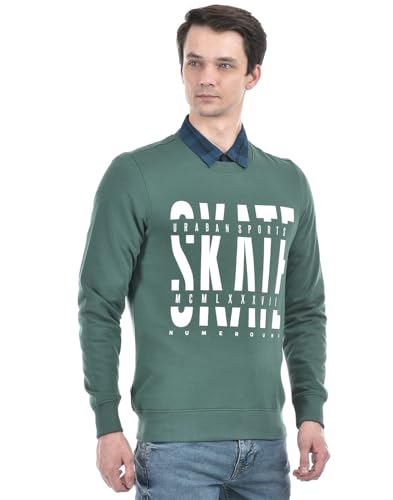 Image of Numero Uno Men's Varsity Red Statement Sweatshirt