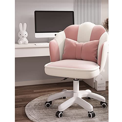 LQAIomn Swivel Stool with Butterfly Waist Pillow, Home Comfortable Study