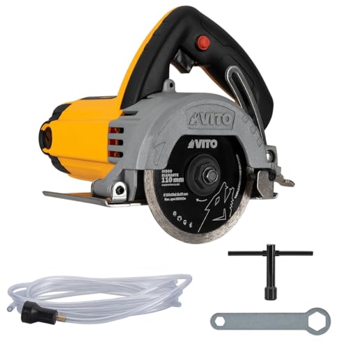 VITO - Scie à carrelage électrique 1550W Disque 110MM Coupe 34mm