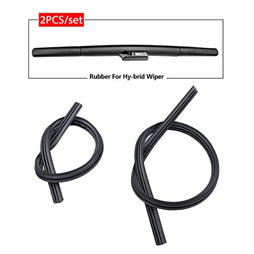 For Honda Accord 4dr Sedan 2008-2017, OTUAYAUTO Windshield Wiper Blade Refills - Replace