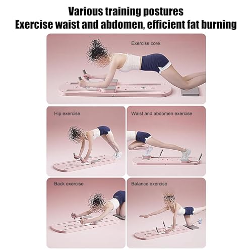 Prancha deslizante de Pilates, Máquina reformadora de Pilates - Placa reformadora de Pilates dobráve