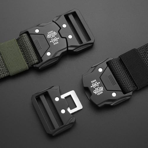 Men's Nylon Belt Outdoor Canvas Belt Casual Sports Workwear Pants Belt2